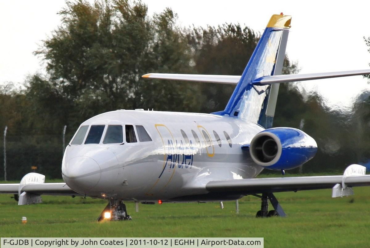 F-GJDB, 1967 Dassault Falcon 20 C/N 76, Taxiing