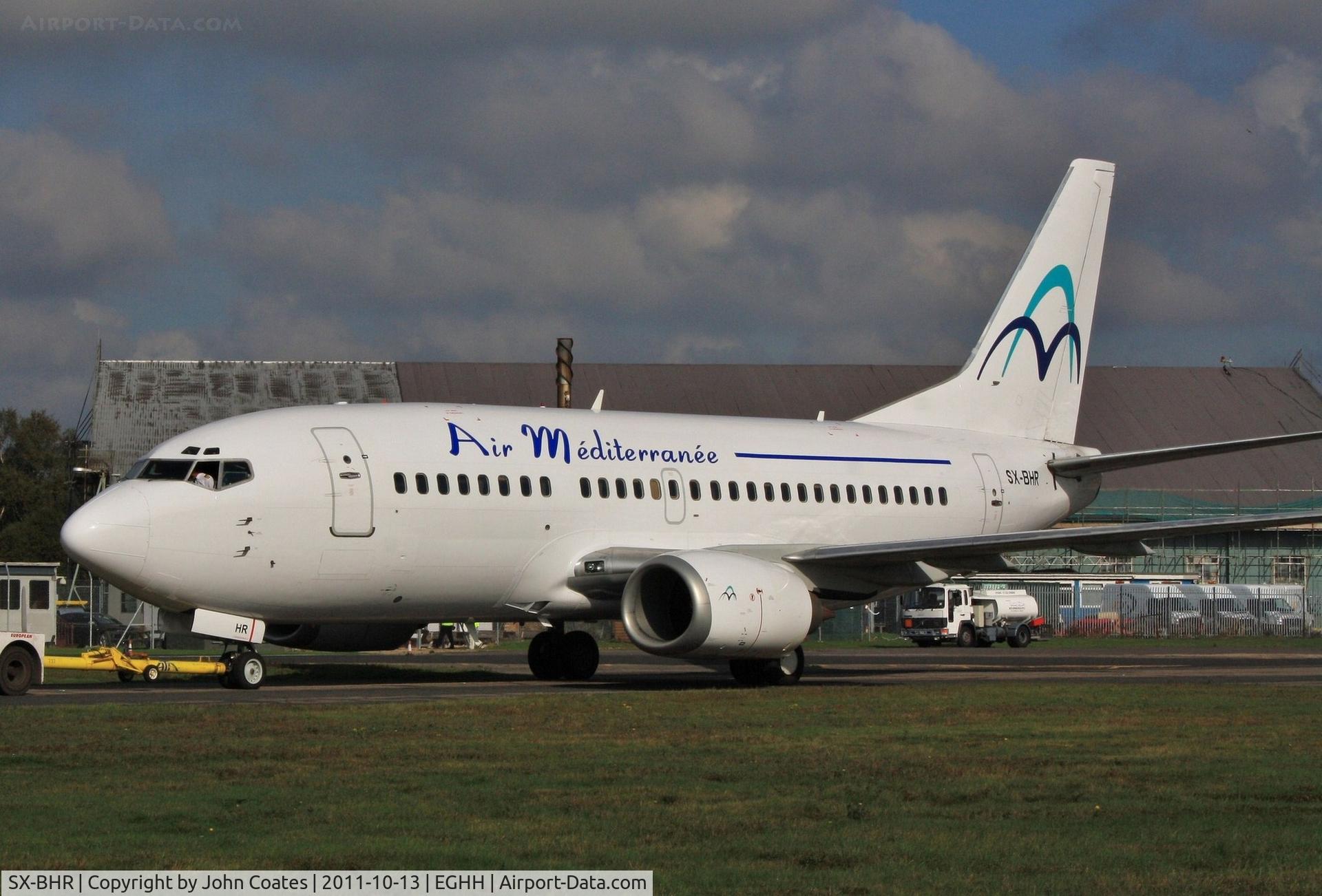 SX-BHR, 1998 Boeing 737-5L9 C/N 29234, At European