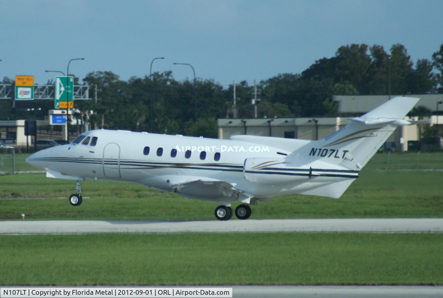 N107LT, 1981 British Aerospace HS.125-700A C/N 257146/NA0301, Hawker 700A
