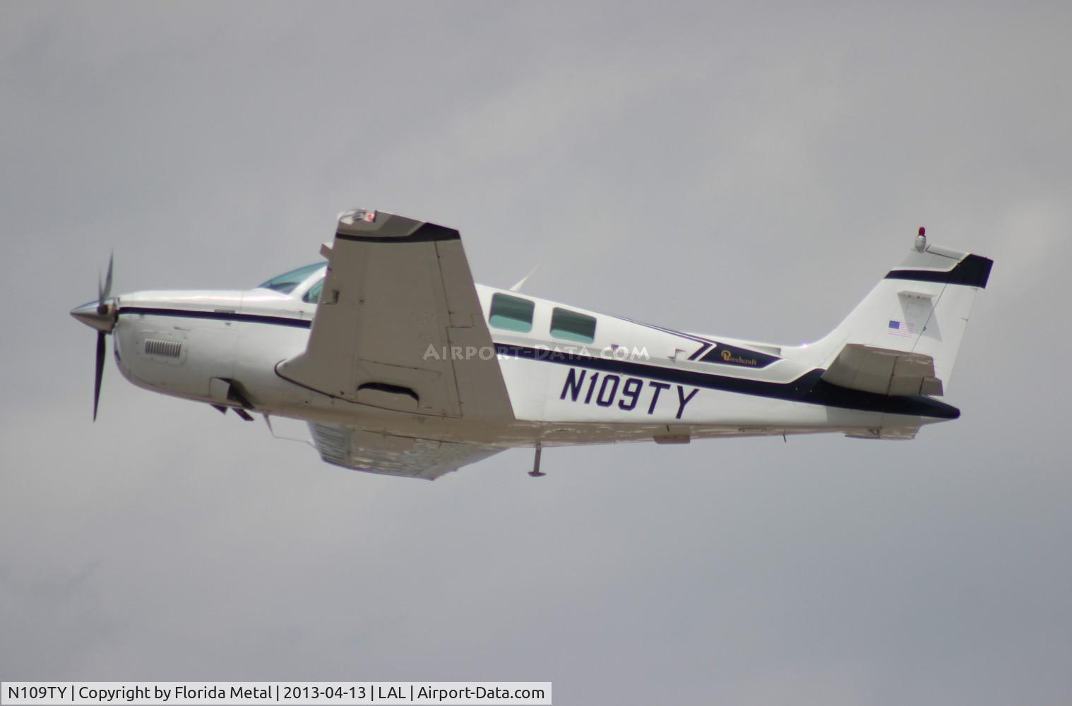N109TY, 1985 Beech A36 Bonanza 36 C/N E-2235, Beech A36