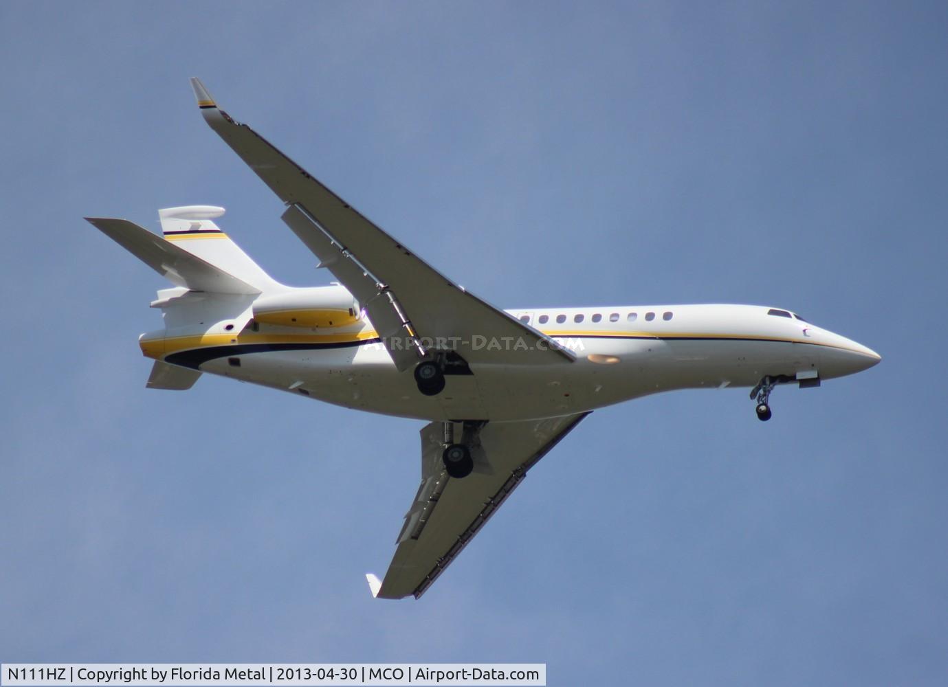 N111HZ, 2011 Dassault Falcon 7X C/N 137, Hertz Falcon 7X