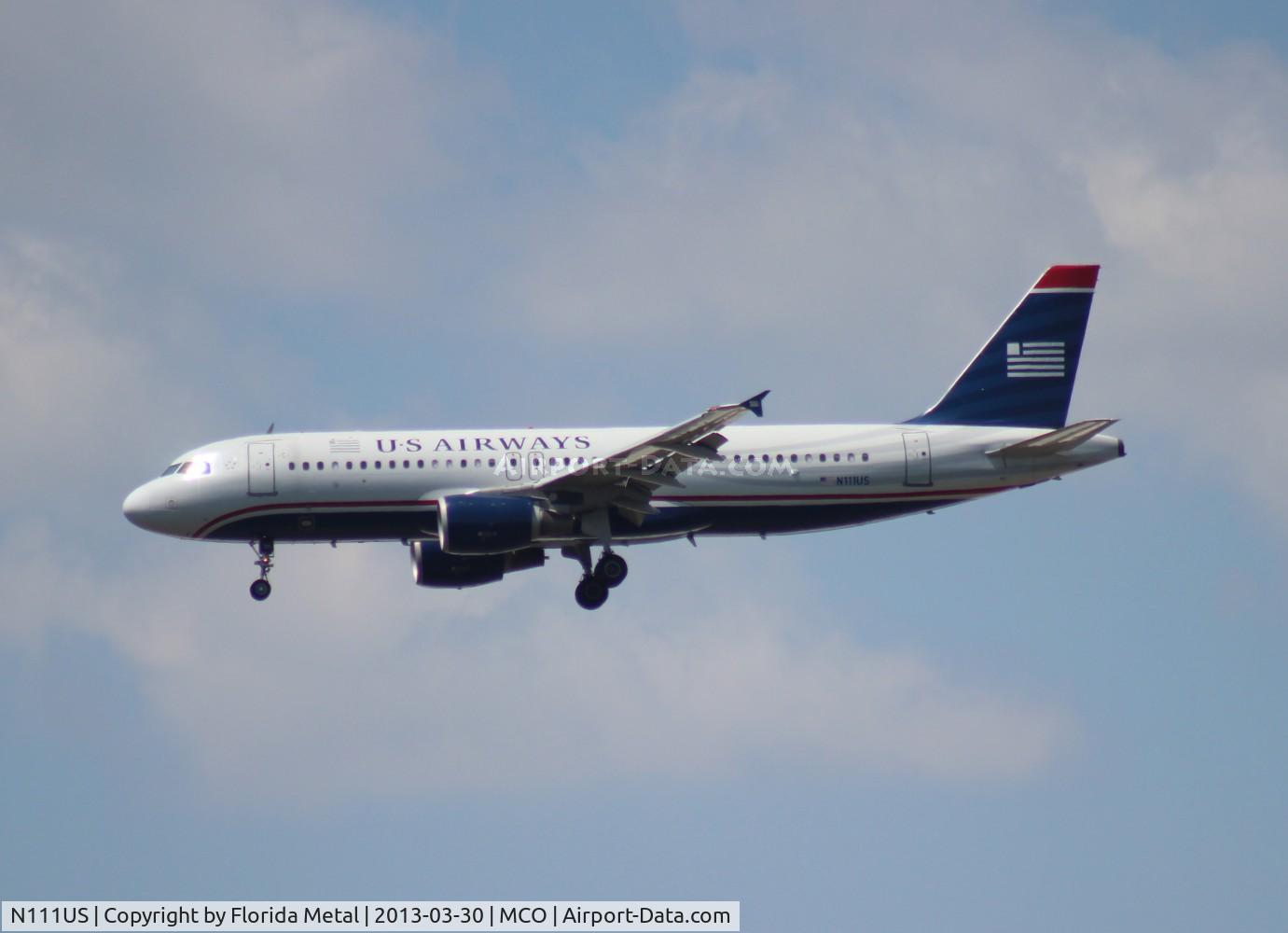 N111US, 1999 Airbus A320-214 C/N 1114, USAirways A320