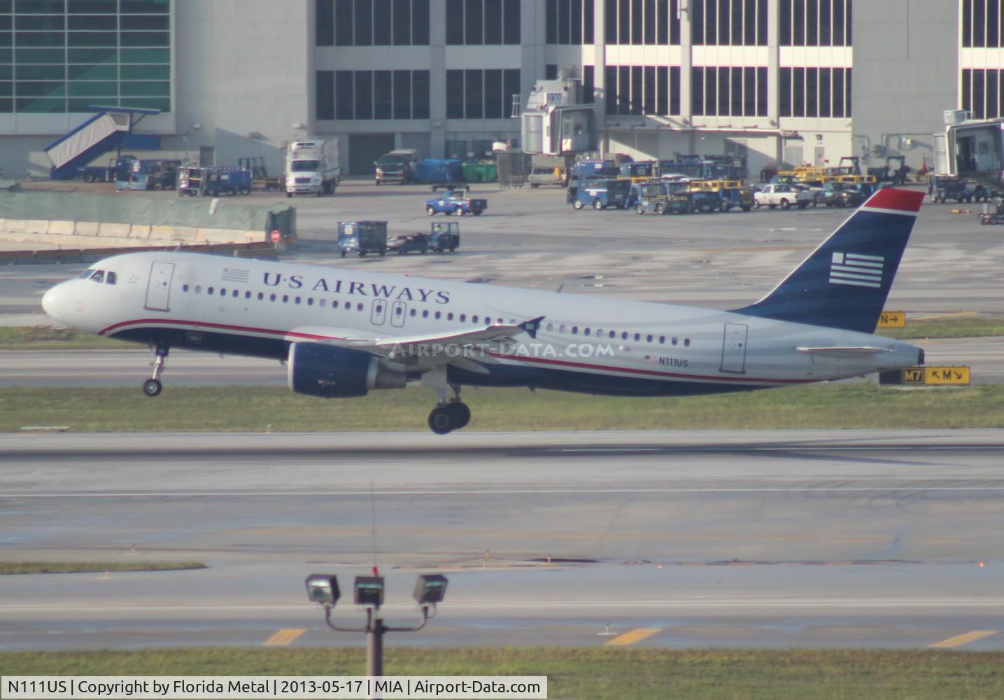 N111US, 1999 Airbus A320-214 C/N 1114, USAirways A320