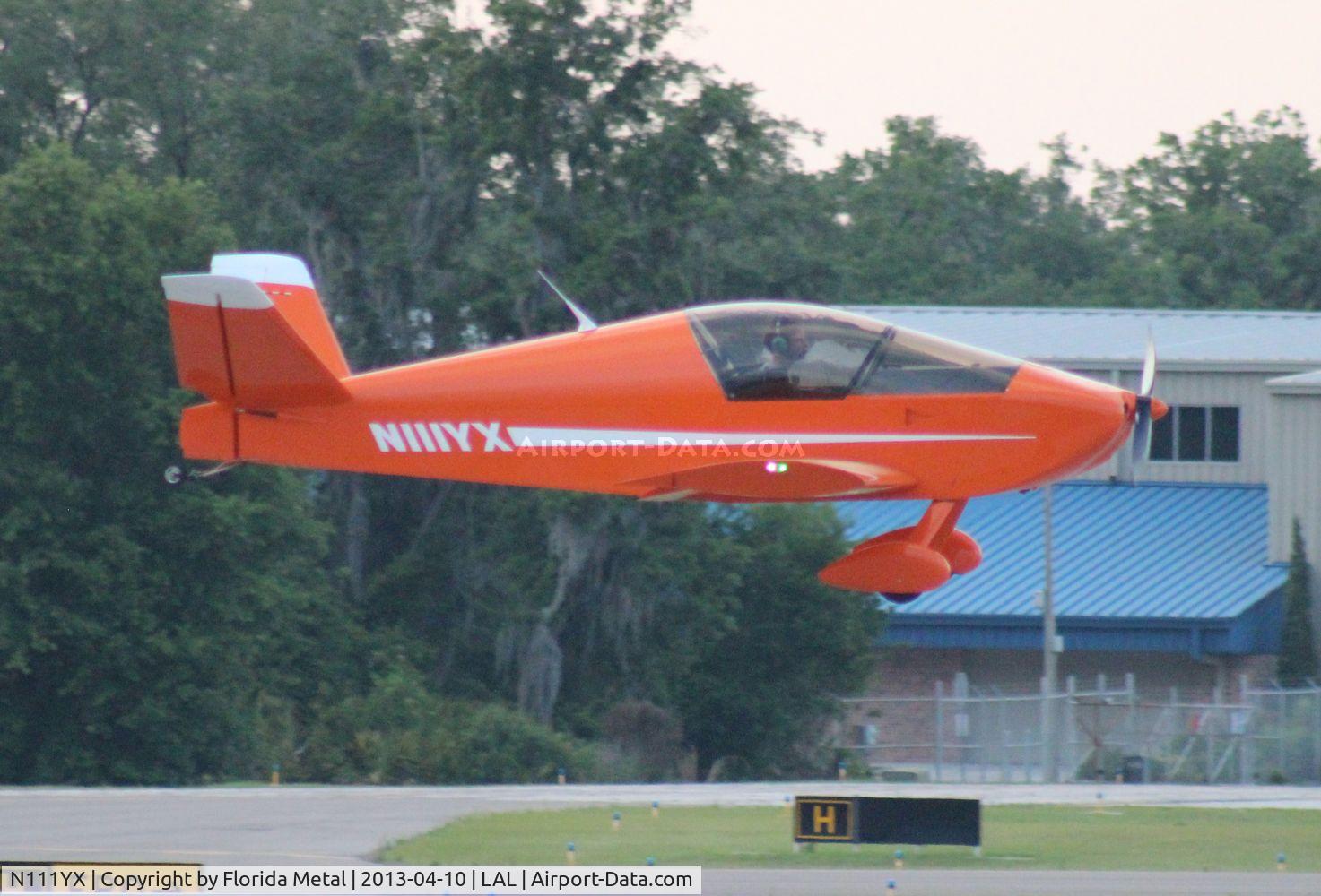 N111YX, Sonex Waiex C/N W0082, Sonex Waiex