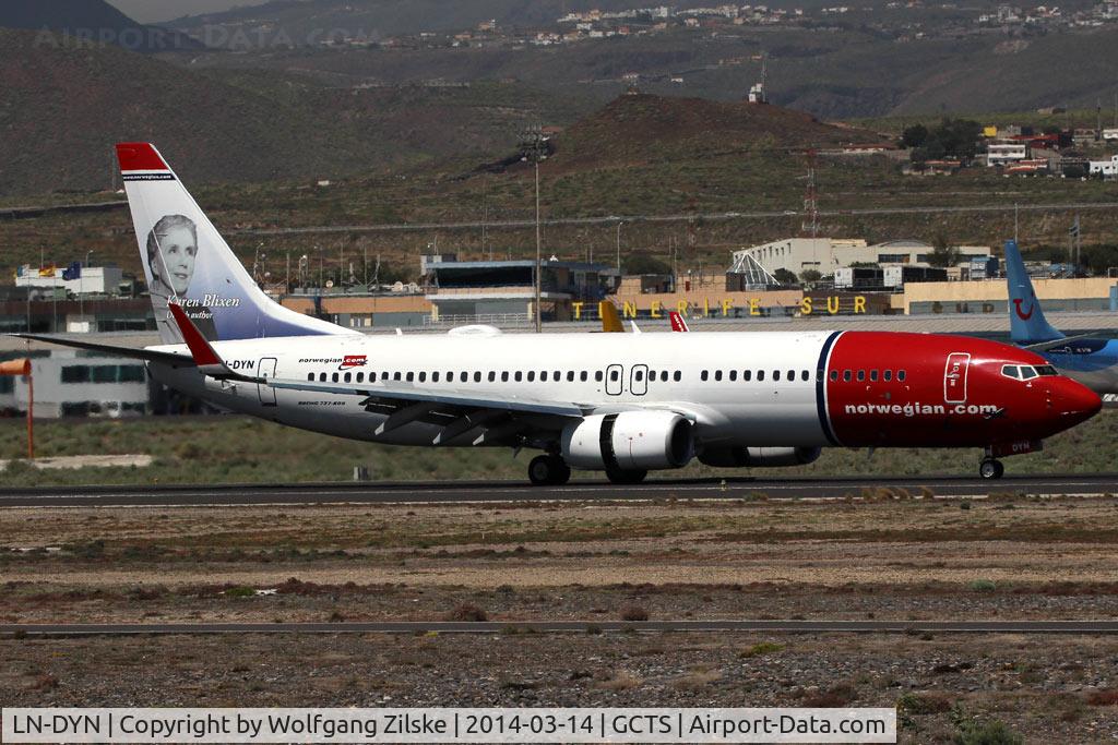 LN-DYN, 2011 Boeing 737-8JP C/N 39006, visitor