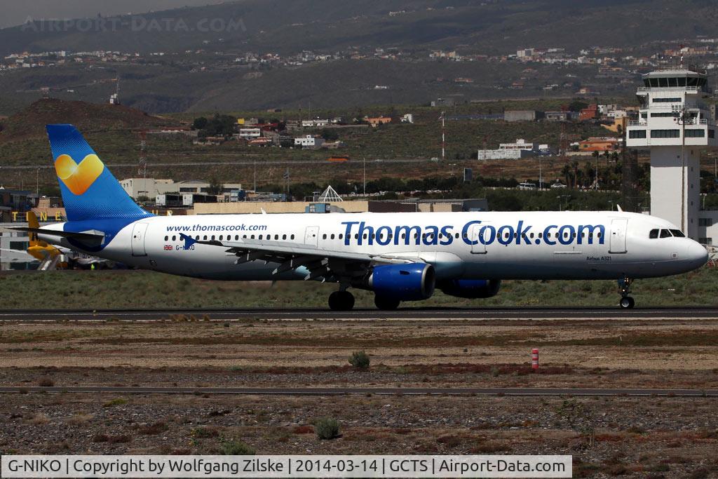 G-NIKO, 2000 Airbus A321-211 C/N 1250, visitor