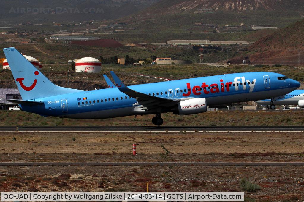 OO-JAD, 2011 Boeing 737-8K5 C/N 39093, visitor