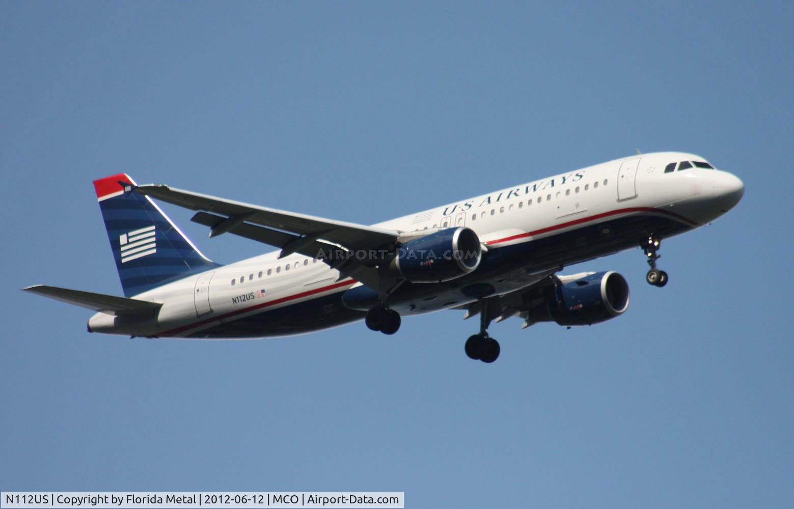 N112US, 1999 Airbus A320-214 C/N 1134, US Airways A320