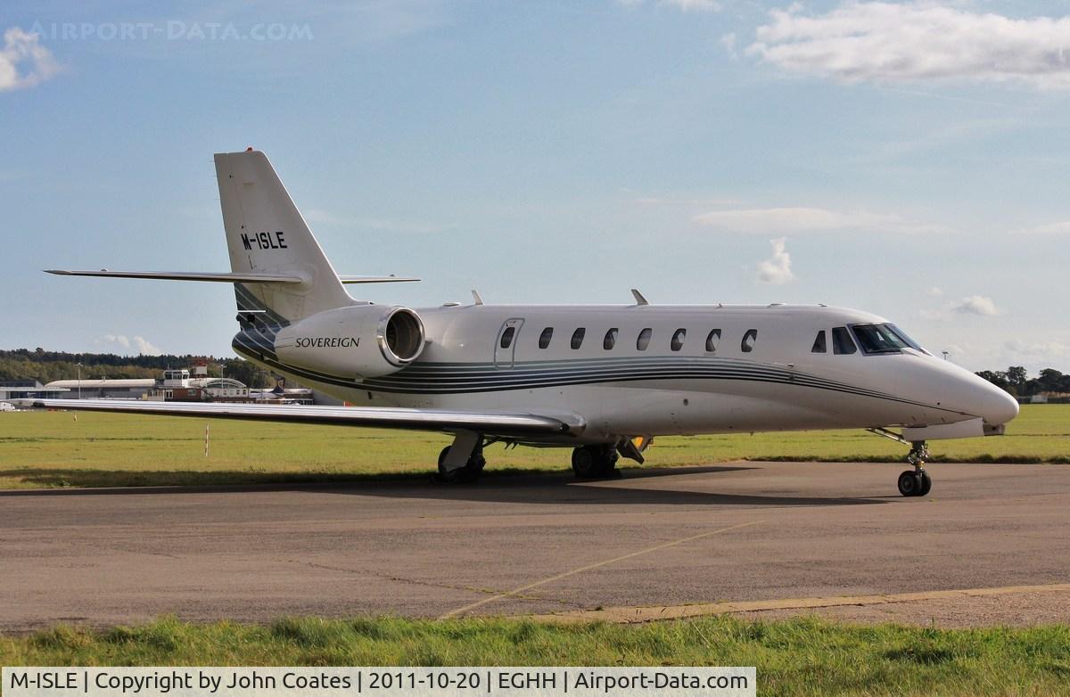 M-ISLE, 2009 Cessna 680 Citation Sovereign C/N 680-0265, At CSE