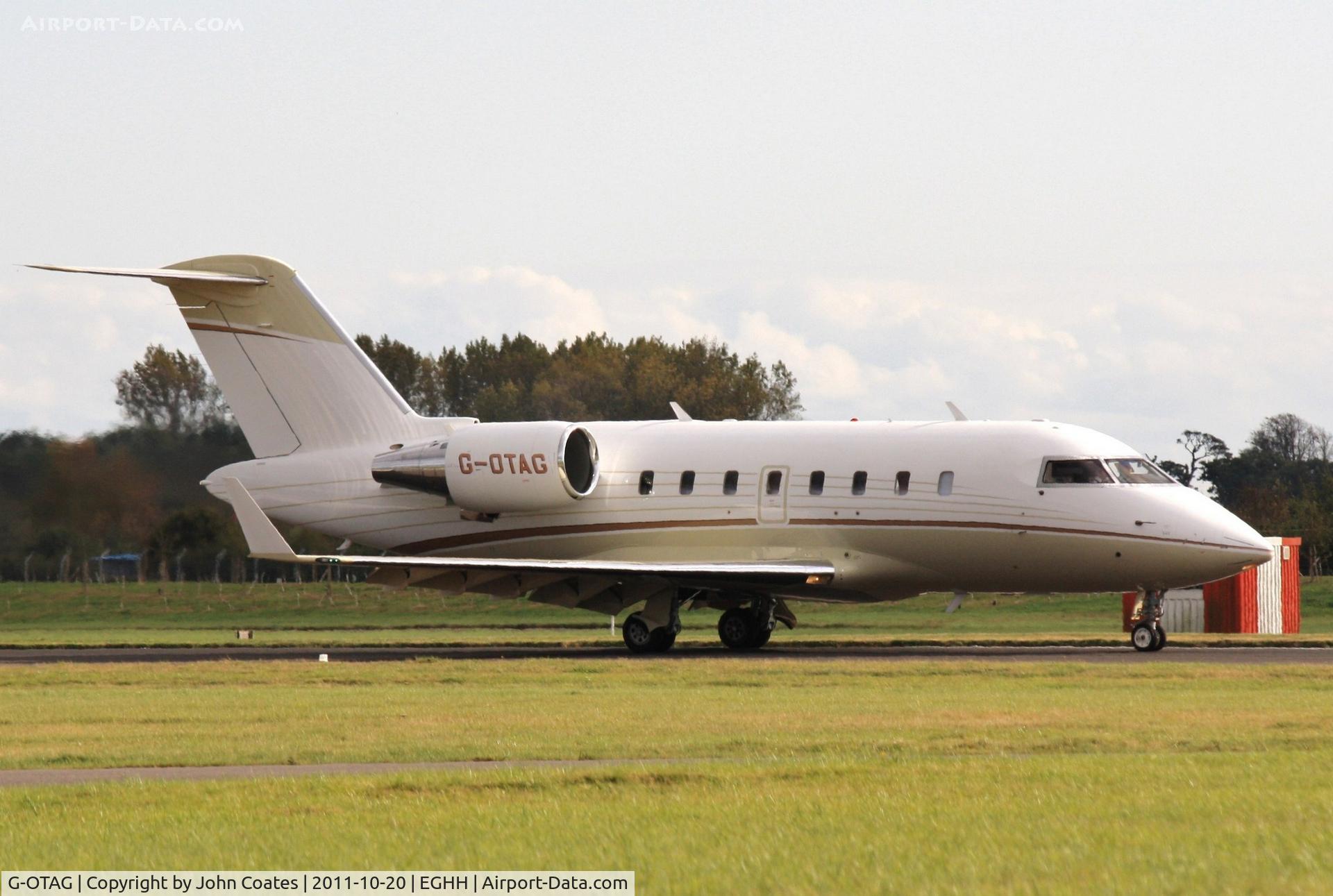 G-OTAG, 2010 Bombardier Challenger 605 (CL-600-2B16) C/N 5827, Arriving 26