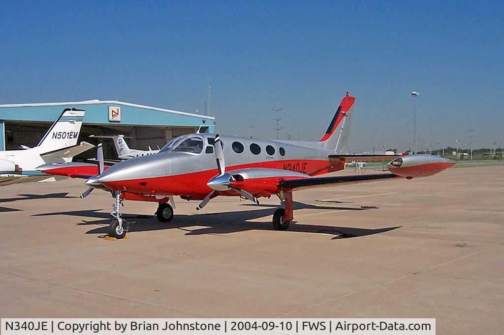 N340JE, 1972 Cessna 340 C/N 340-0046, N340JE Cessna 340 FWS 10.9.04