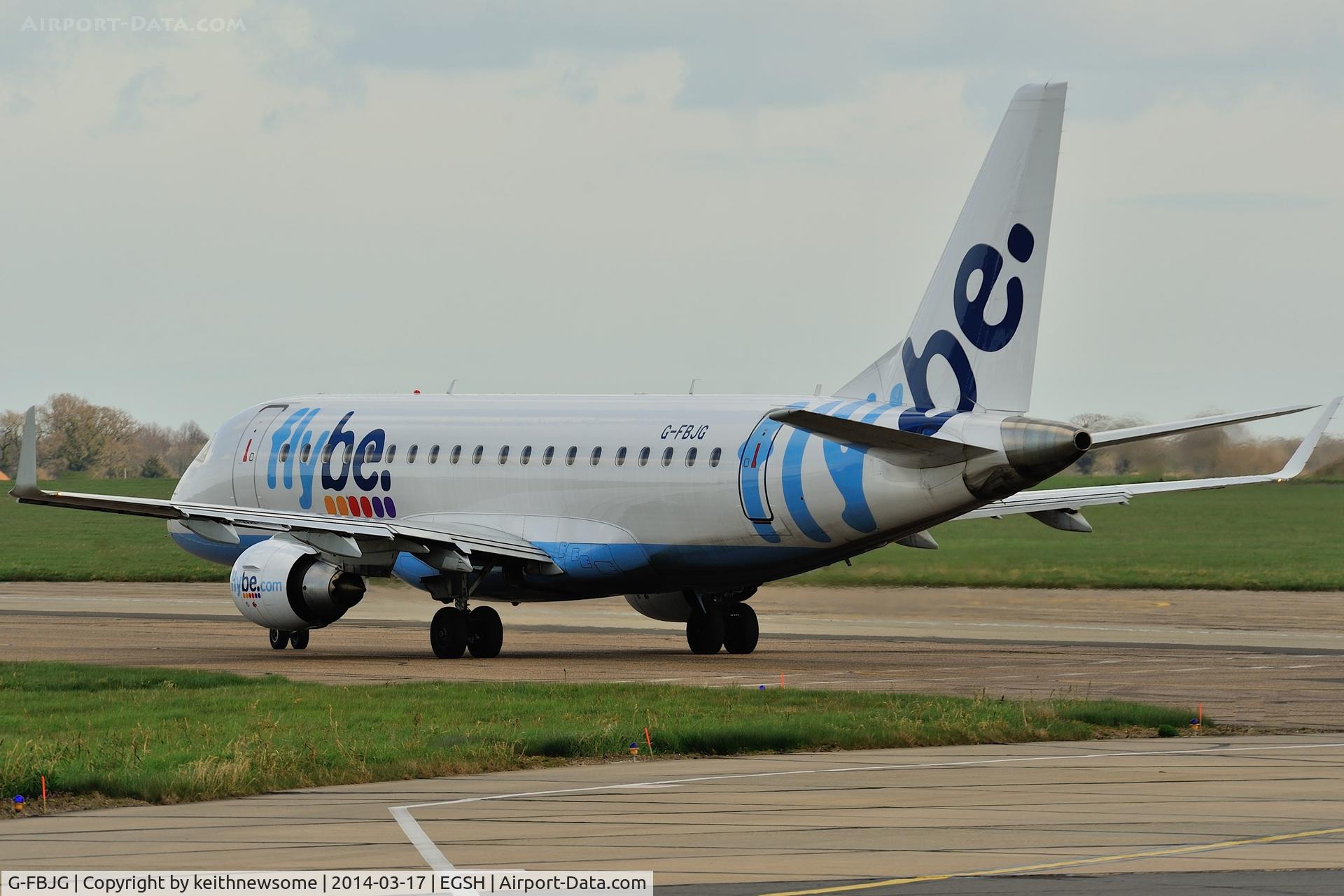 G-FBJG, 2012 Embraer 175STD (ERJ-170-200) C/N 17000344, Nice movement !