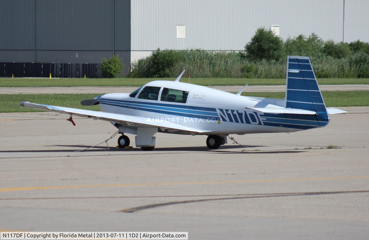 N117DF, 1985 Mooney M20J 201 C/N 24-1542, Mooney M20J