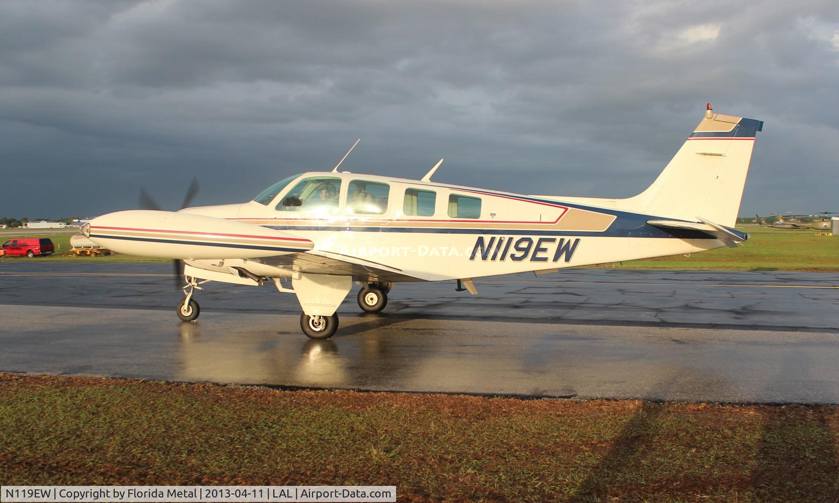 N119EW, 1981 Beech A36 Bonanza 36 C/N E-1863, Beech A36