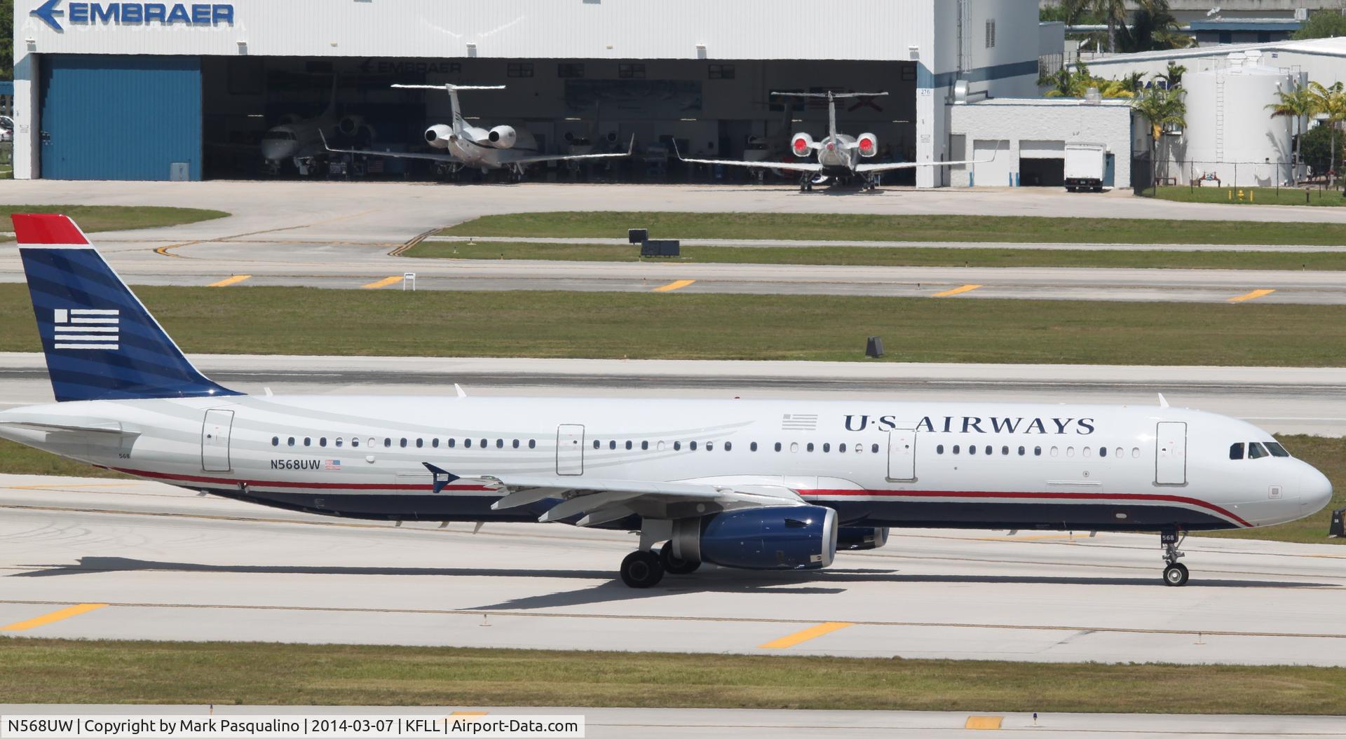 N568UW, 2013 Airbus A321-231 C/N 5751, Airbus A321