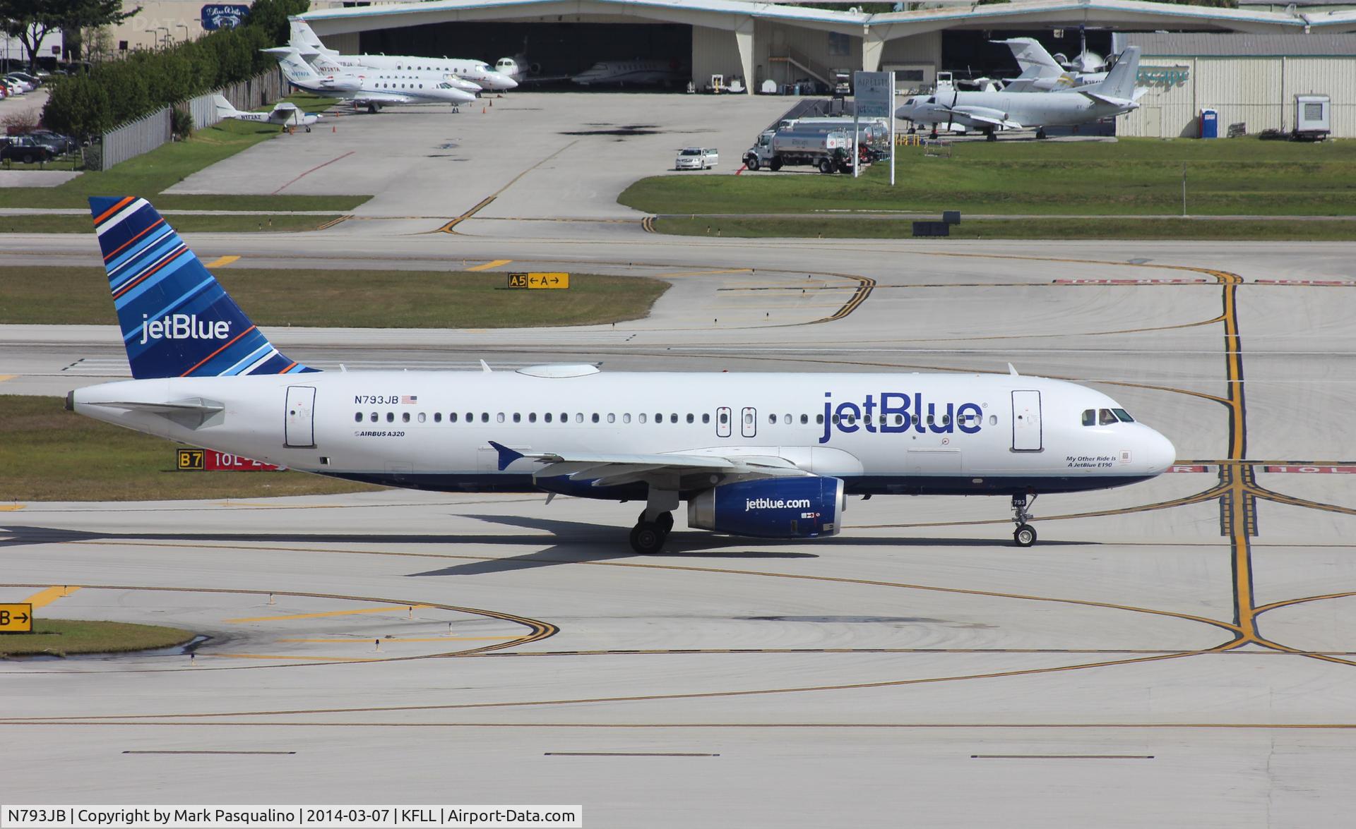 N793JB, 2011 Airbus A320-232 C/N 4647, Airbus A320