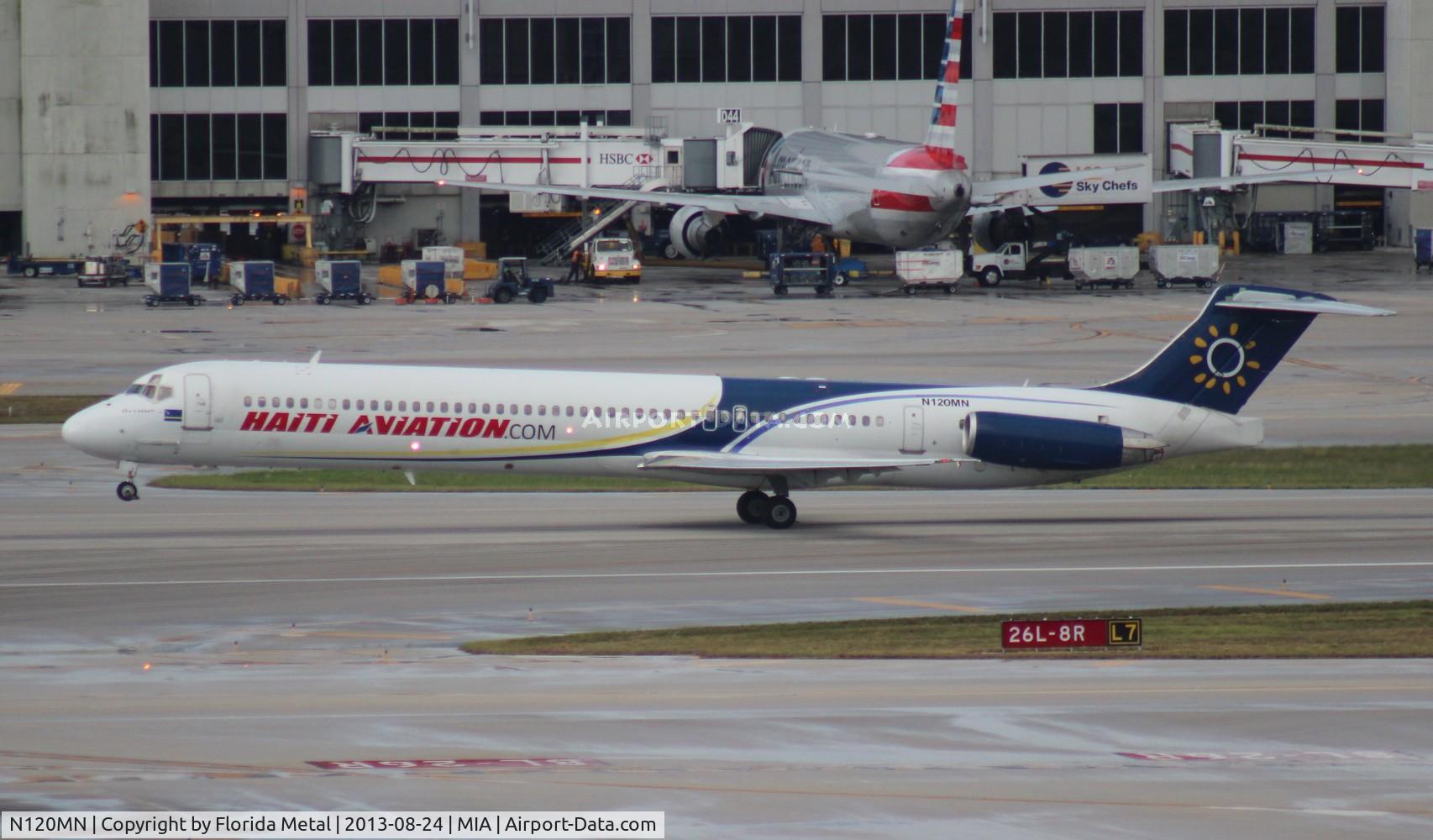 N120MN, 1992 McDonnell Douglas MD-83 C/N 53120, Haiti Aviation MD-83