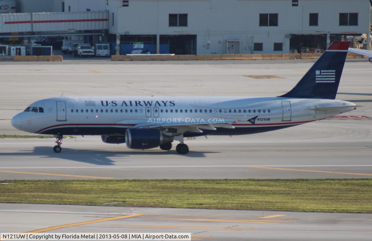 N121UW, 2000 Airbus A320-214 C/N 1294, USAirways A320