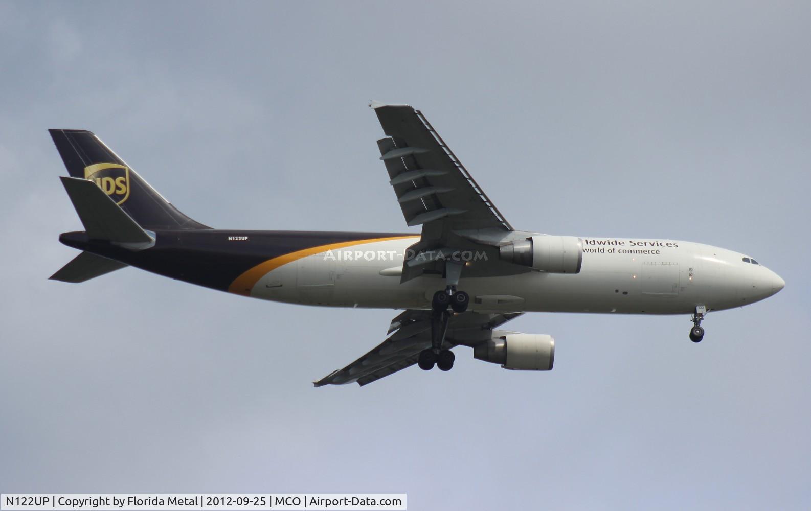 N122UP, 2000 Airbus A300F4-622R C/N 0807, UPS A300