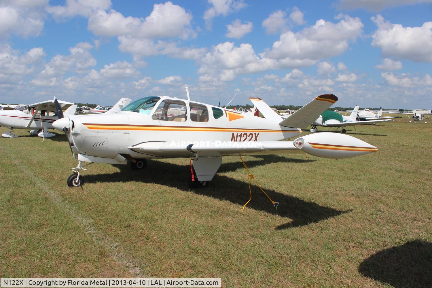 N122X, 1958 Beech M35 Bonanza C/N D-6412, Beech M35