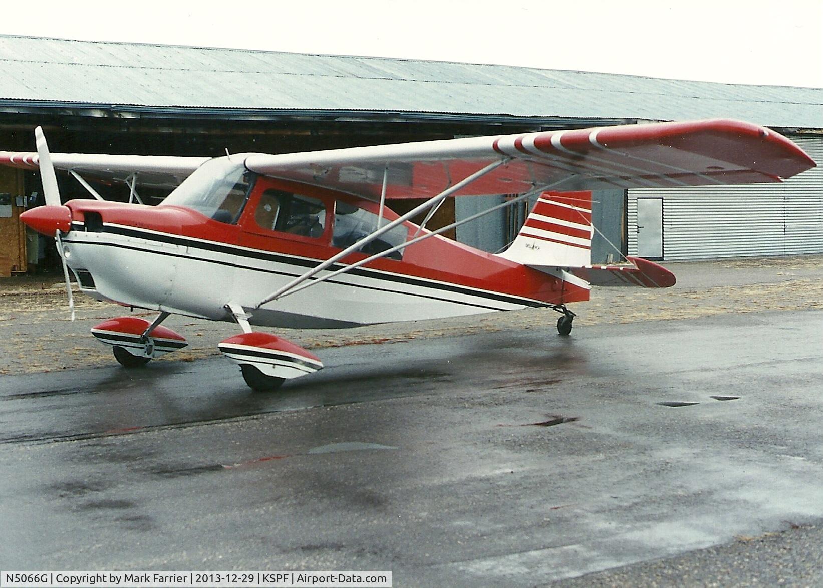 N5066G, 1979 Bellanca 7ECA Citabria C/N 1331-80, Taken around 1996. We owned this airplane for twelve years before trading to an RV4. This citabria was a real sweetheart. We flew it all over the western US on vacations. It never let us down.