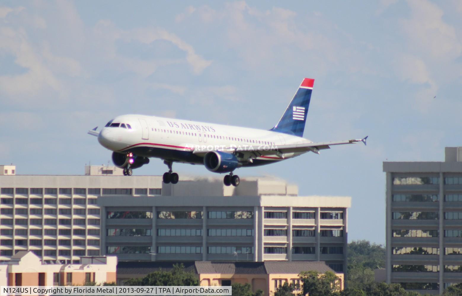 N124US, 2000 Airbus A320-214 C/N 1314, US Airways A320