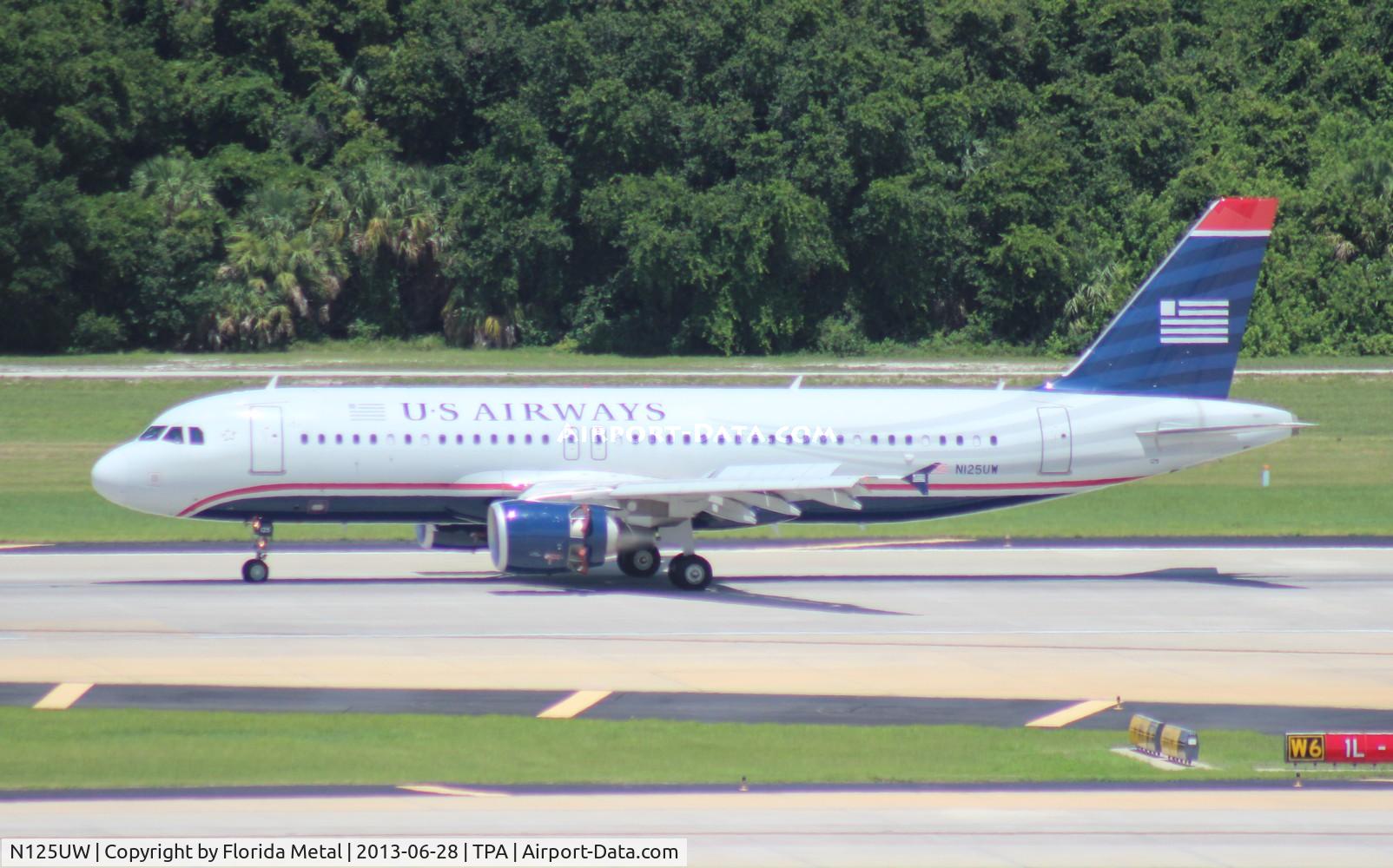 N125UW, 2009 Airbus A320-214 C/N 4086, USAirways A320