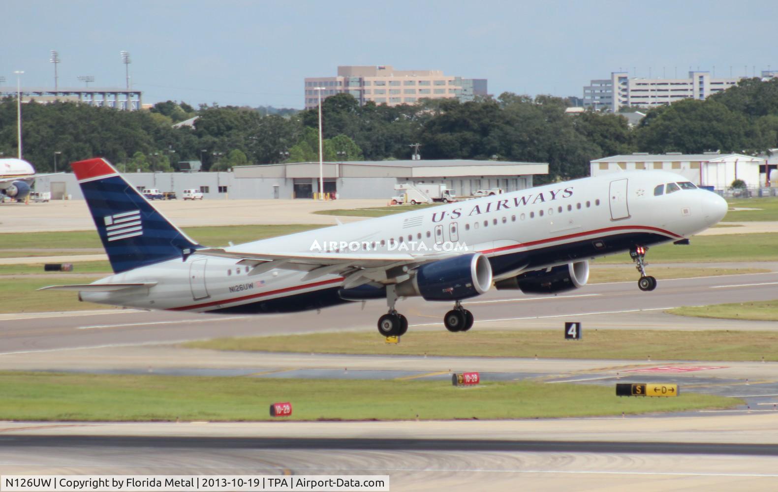 N126UW, 2009 Airbus A320-214 C/N 4149, US Airways A320