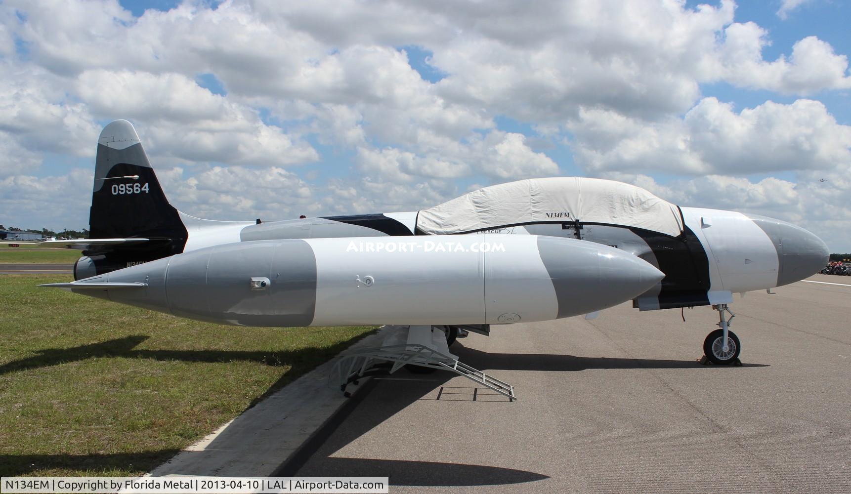 N134EM, Canadair CT-133 Silver Star 3 (CL-30) C/N T33-564, Black Diamond Jet Team CT-133