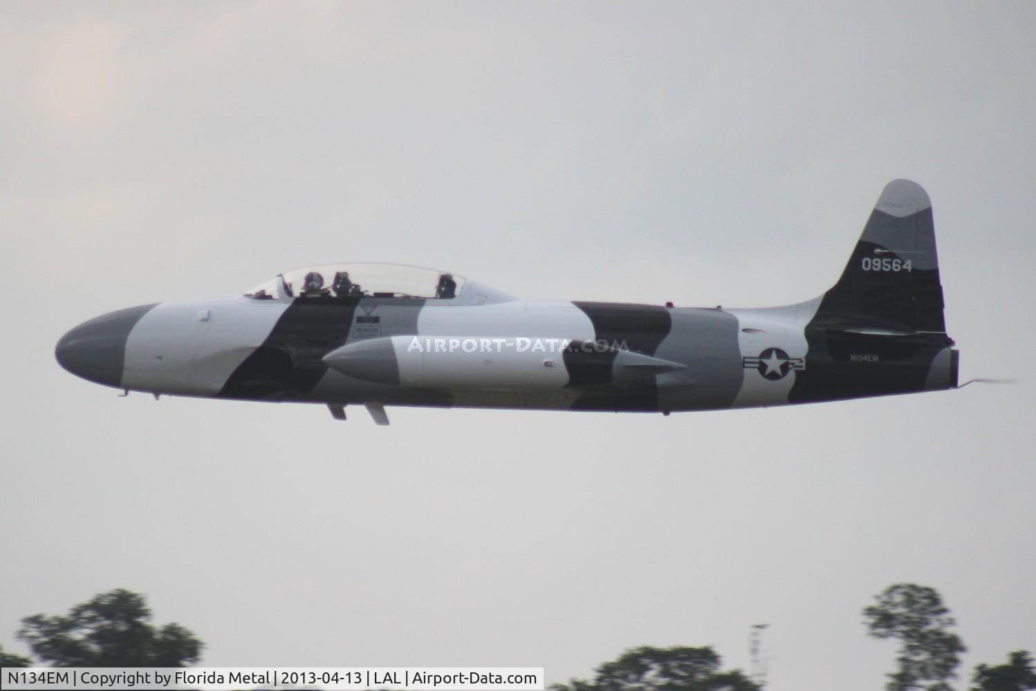 N134EM, Canadair CT-133 Silver Star 3 (CL-30) C/N T33-564, Black Diamond Jet Team CT-133