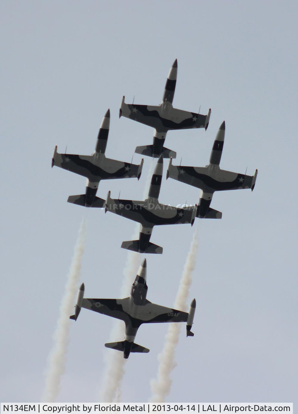 N134EM, Canadair CT-133 Silver Star 3 (CL-30) C/N T33-564, Black Diamond Jet Team