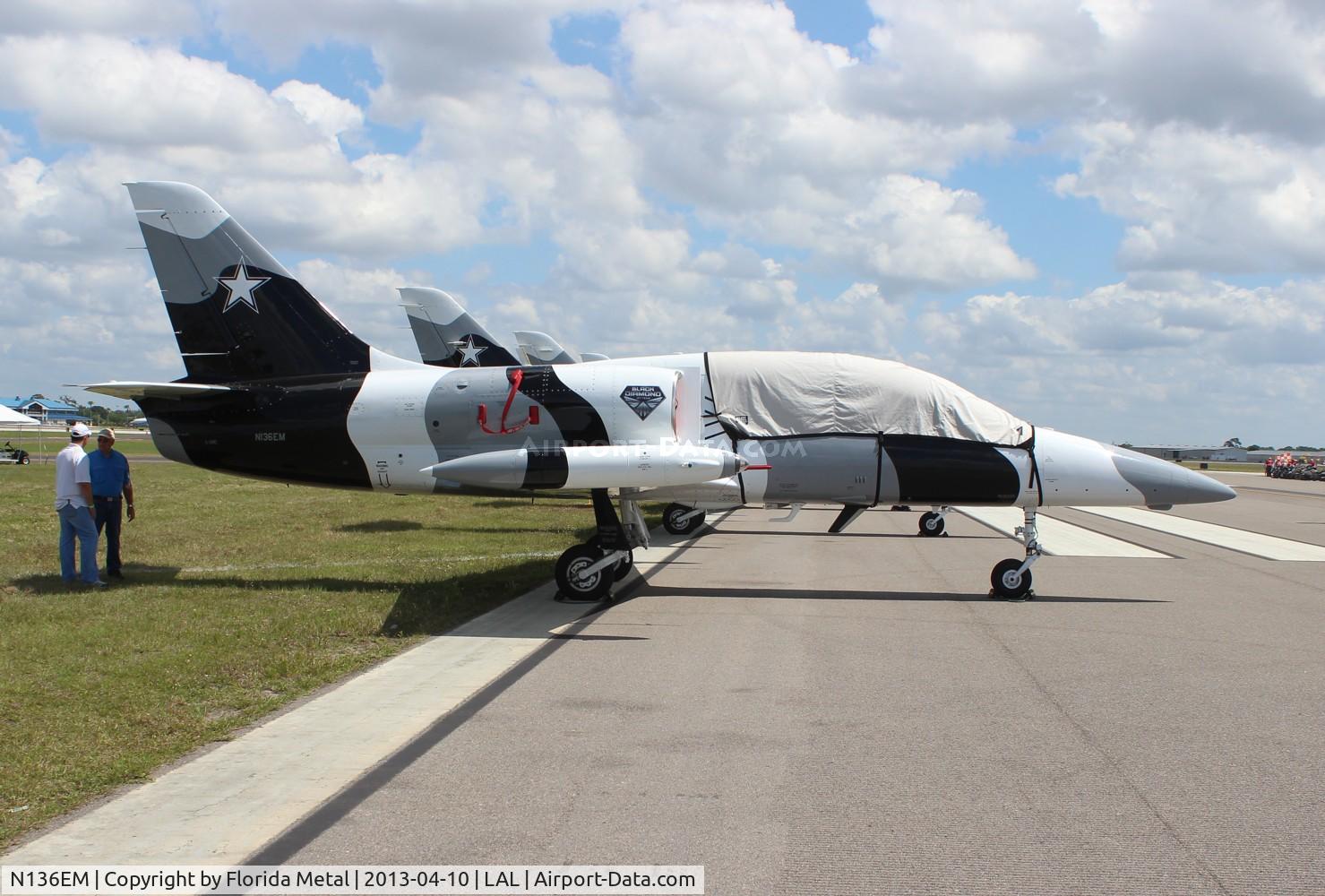 N136EM, 1984 Aero L-39C Albatros C/N 432917, Black Diamond Jet Team L-39