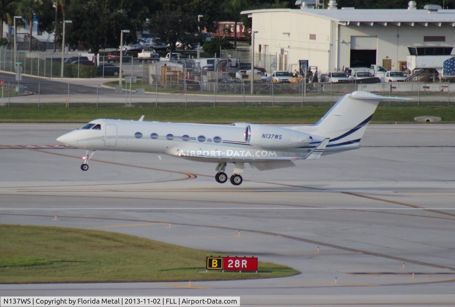 N137WS, 1997 Gulfstream Aerospace G-IV C/N 1307, Gulfstream IV