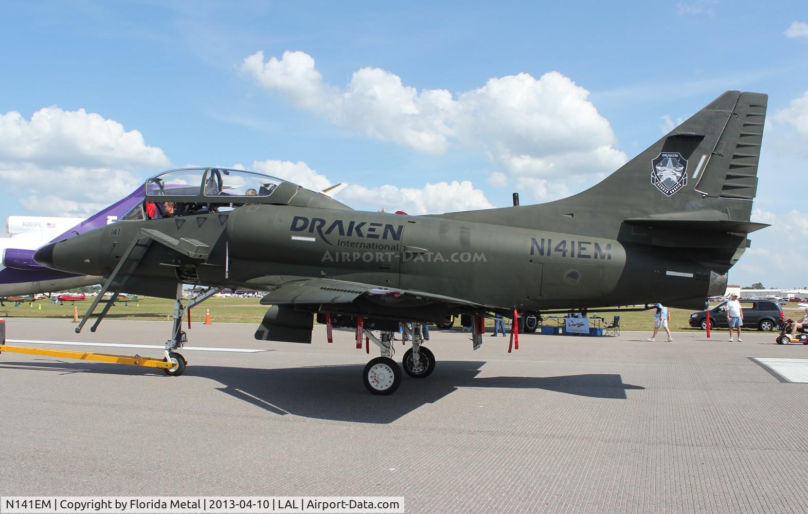 N141EM, 1970 Douglas TA-4K Skyhawk C/N 157915, Draken A-4