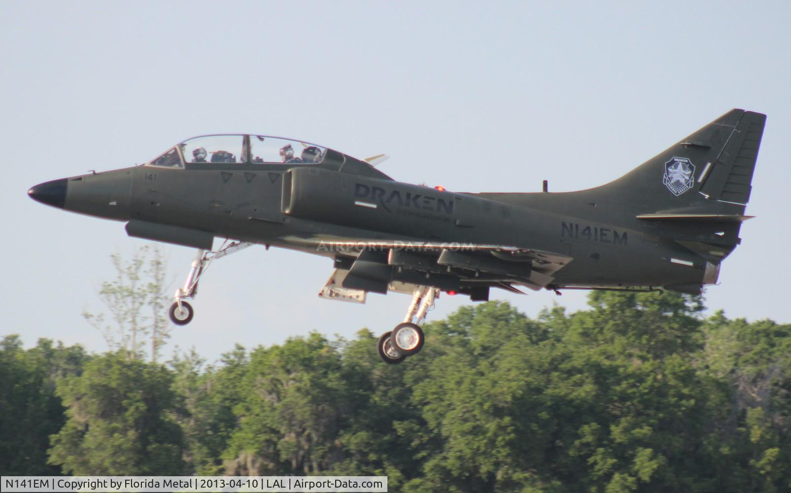 N141EM, 1970 Douglas TA-4K Skyhawk C/N 157915, Draken A-4