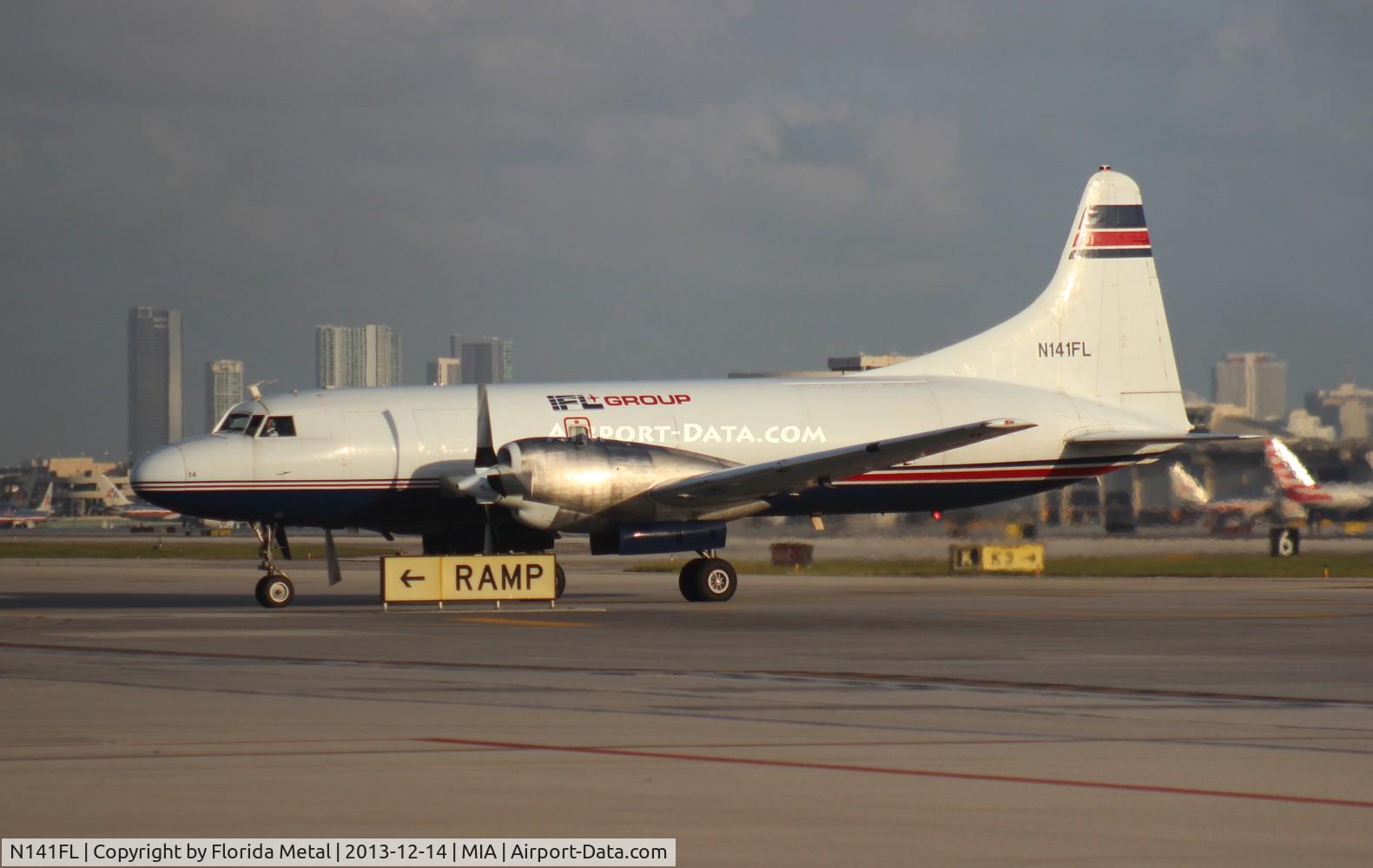 N141FL, 1953 Convair 580 C/N 111, IFL Convair 580