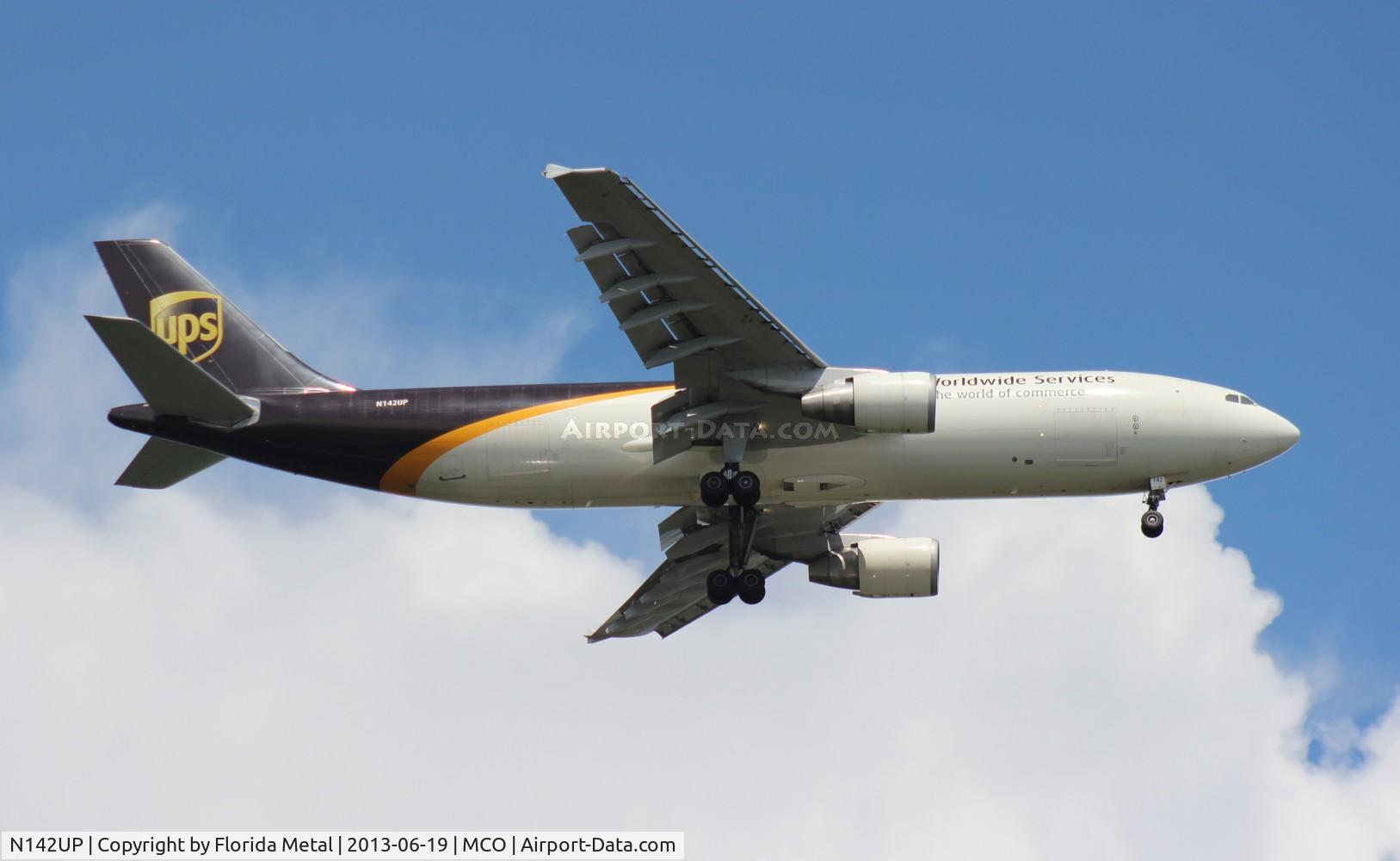 N142UP, 2002 Airbus A300F4-622R C/N 0825, UPS A300