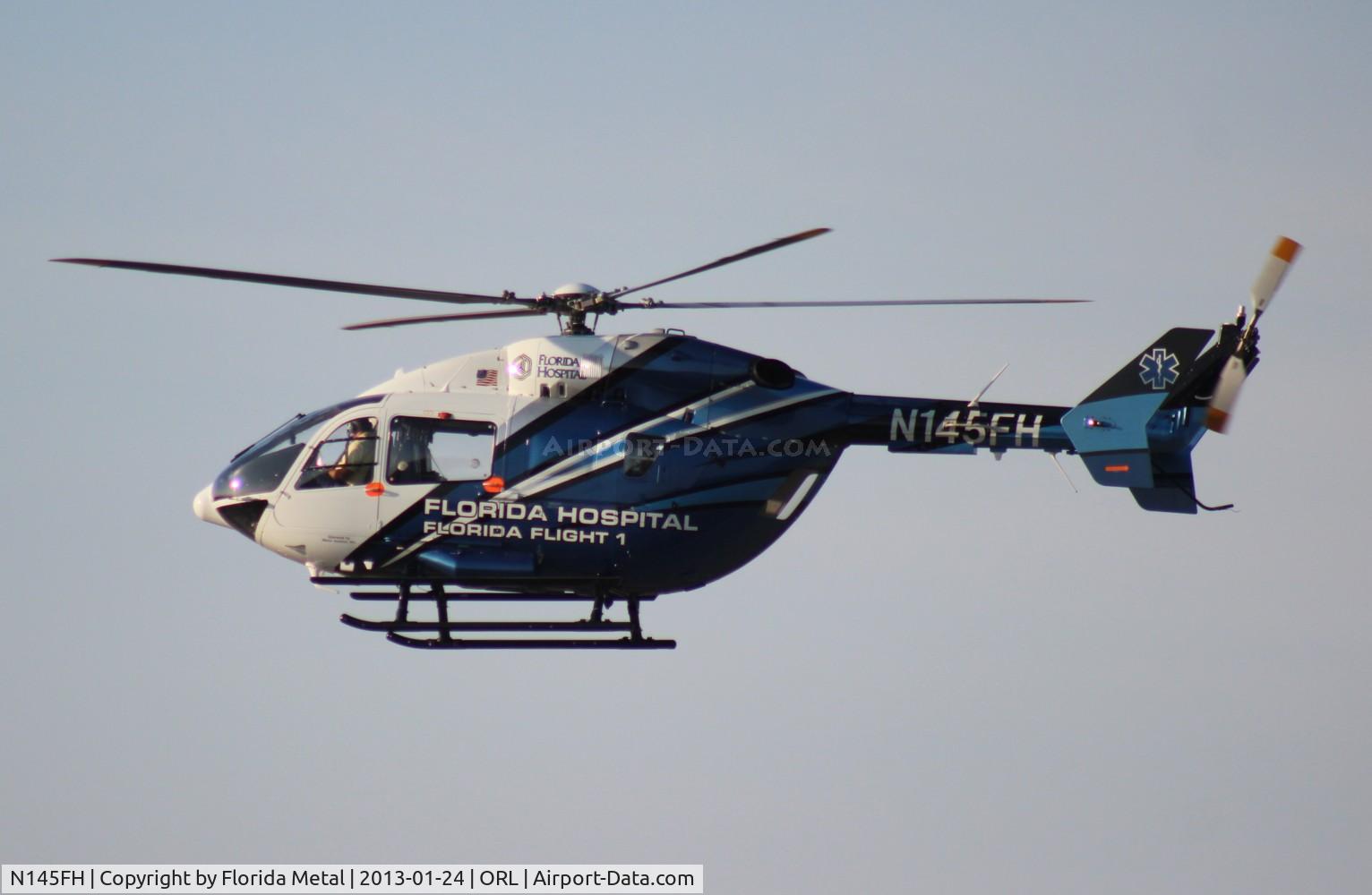 N145FH, 2004 Eurocopter-Kawasaki EC-145 (BK-117C-2) C/N 9047, Florida Hospital EC-145