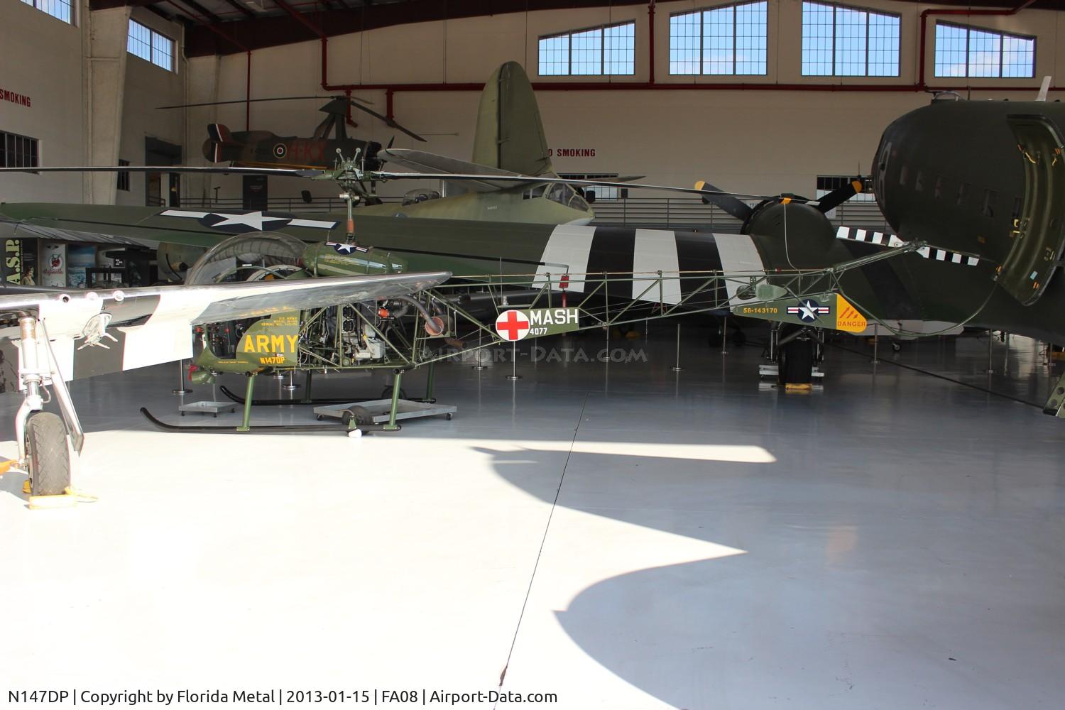 N147DP, 1956 Bell 47G C/N 1685, MASH UH-13