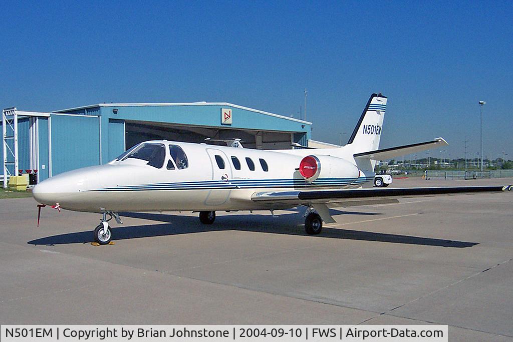 N501EM, Cessna 501 Citation I/SP C/N 501-0134, N501EM Cessna 501 FWS 10.9.04