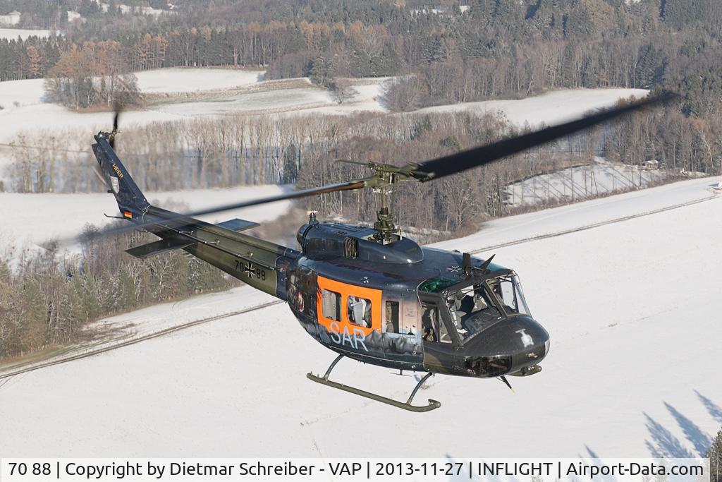 70 88, Bell (Dornier) UH-1D Iroquois (205) C/N 8148, UH1 German Air Force