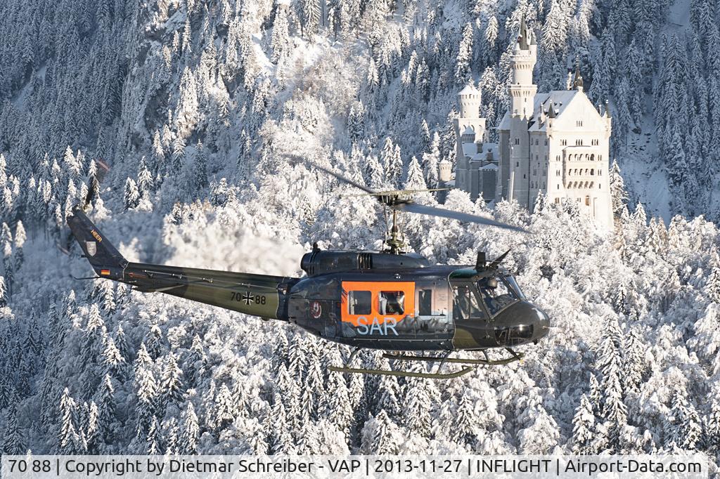 70 88, Bell (Dornier) UH-1D Iroquois (205) C/N 8148, UH1 German Air Force