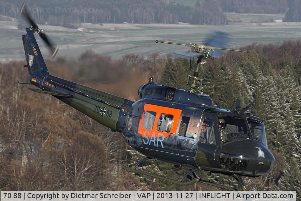 70 88, Bell (Dornier) UH-1D Iroquois (205) C/N 8148, UH1 German Air Force