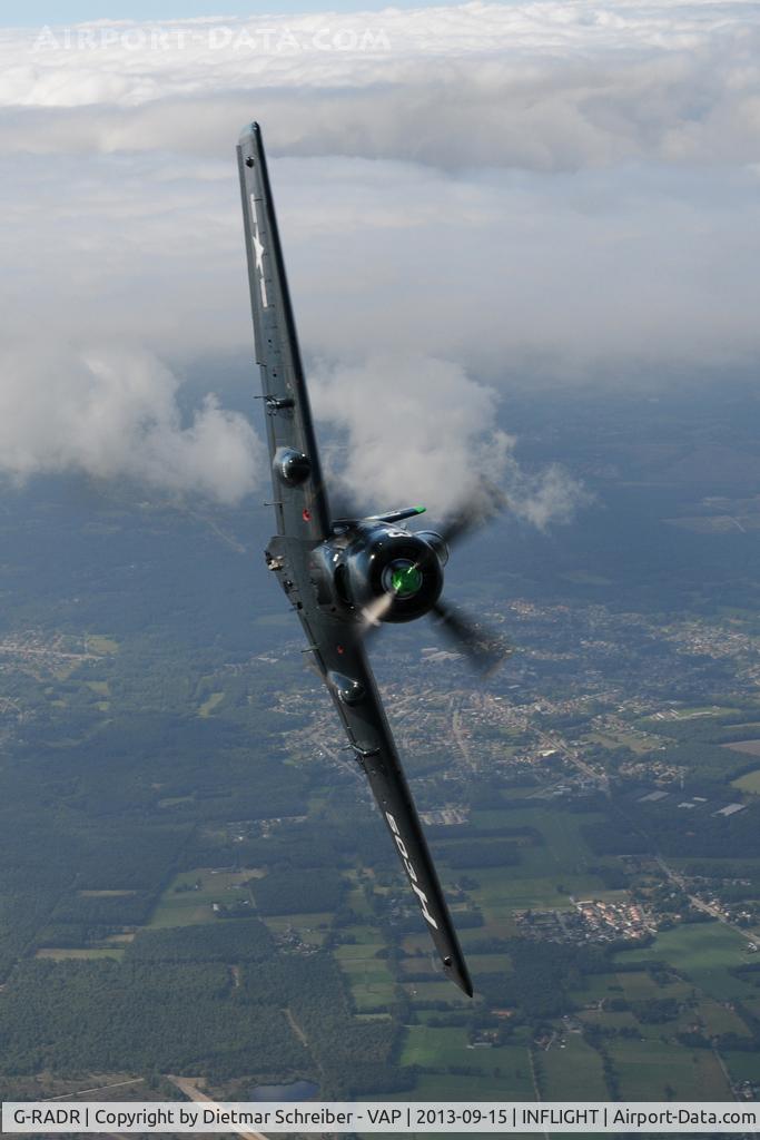 G-RADR, 1948 Douglas A-1D Skyraider (AD-4NA) C/N 7722, Skyraider