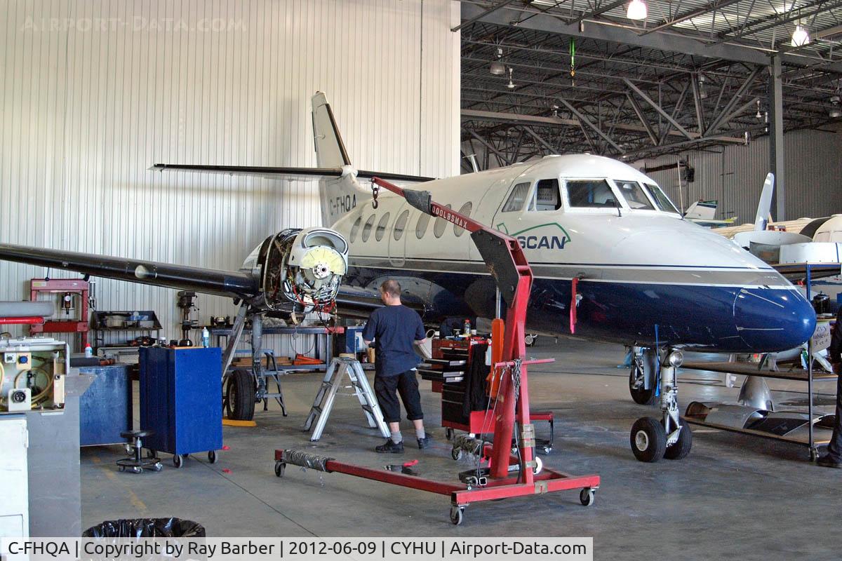 C-FHQA, 1990 British Aerospace BAe-3201 Jetstream 32 C/N 876, BAe Jetstream 3212 [876] (Pascan Aviation) St. Hubert~C 09/06/2012