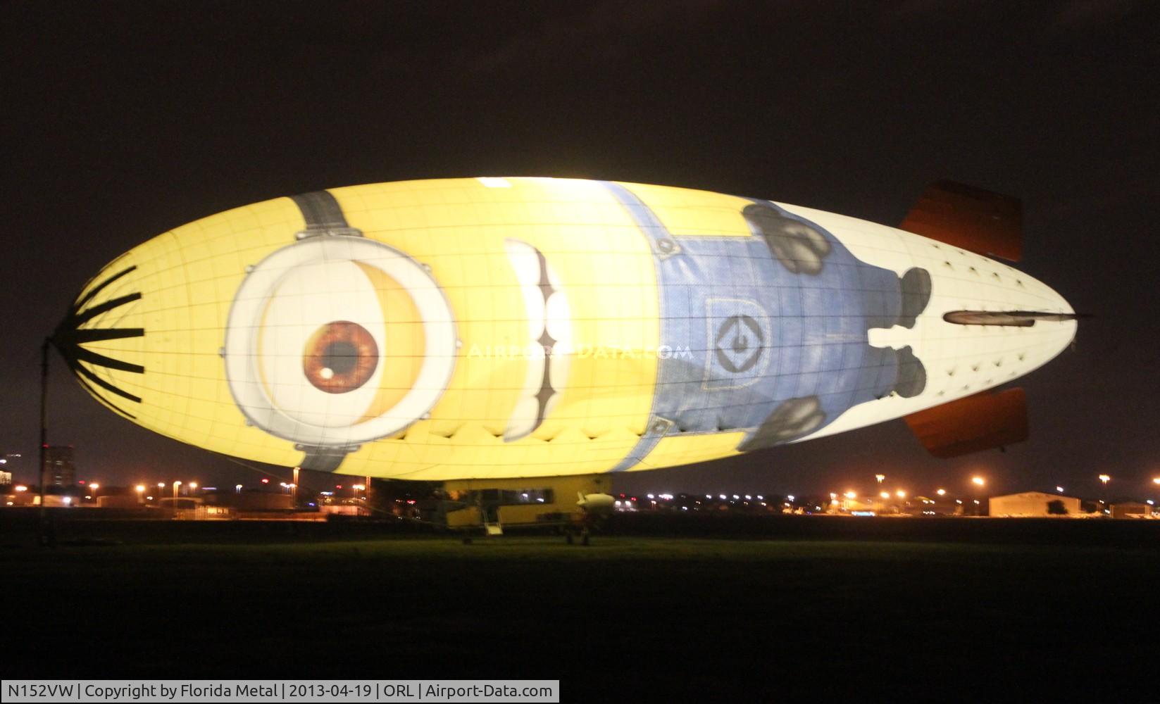 N152VW, 1997 American Blimp Corp A-1-50 C/N 102, Despicablimp