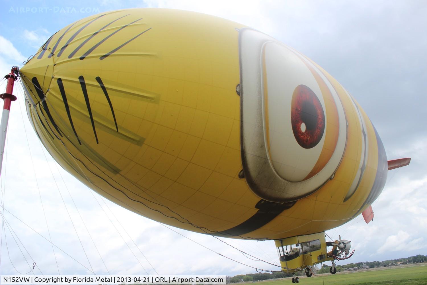 N152VW, 1997 American Blimp Corp A-1-50 C/N 102, Despicablimp