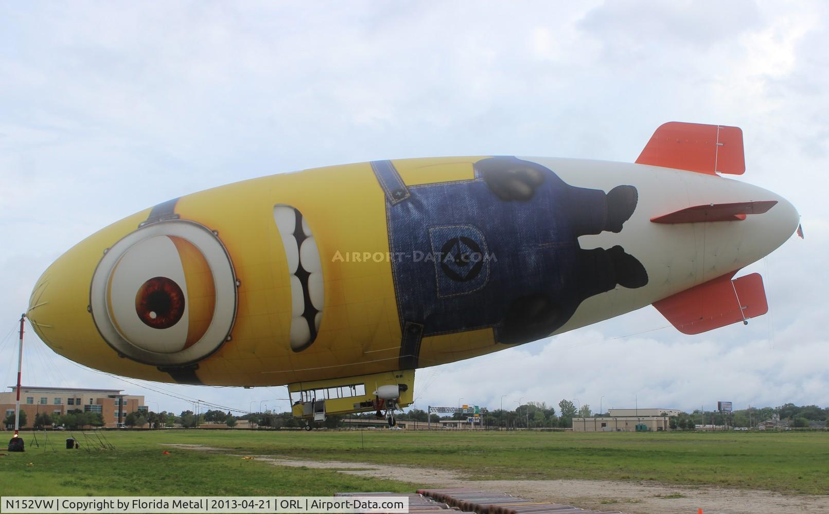 N152VW, 1997 American Blimp Corp A-1-50 C/N 102, Despicablimp