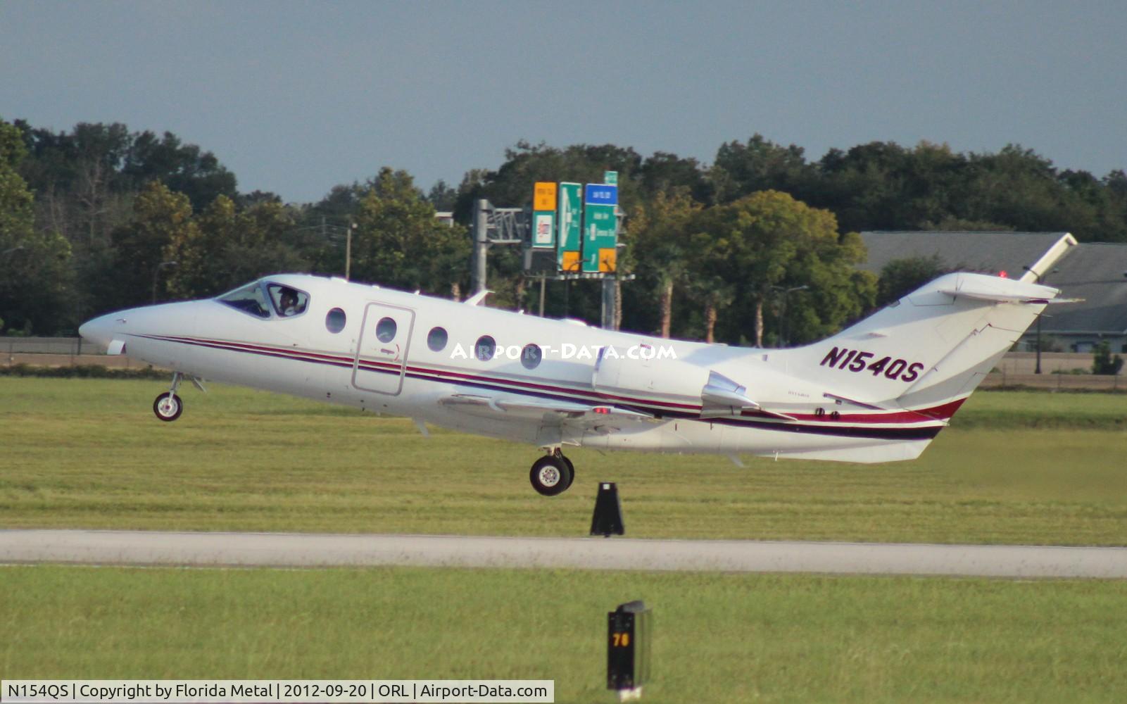 N154QS, 2007 Raytheon Aircraft Company 400A C/N RK-509, Net Jets Beech 400A