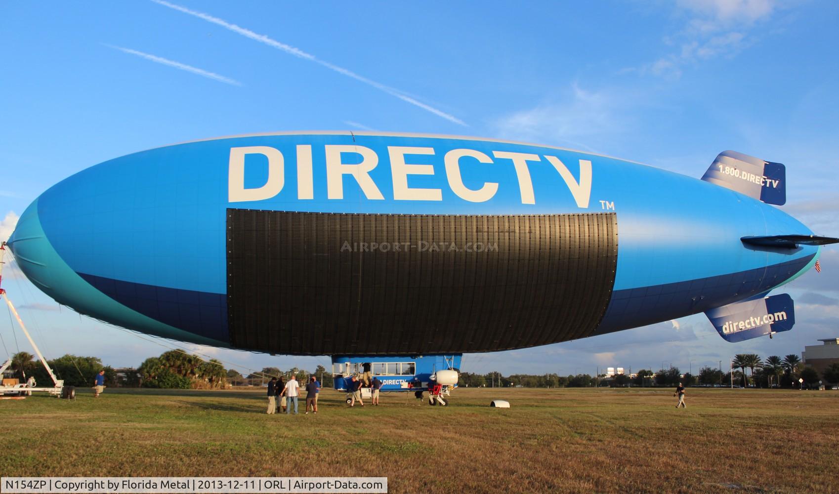 N154ZP, 1999 American Blimp Corp A-1-70 C/N 104, Direct TV Blimp